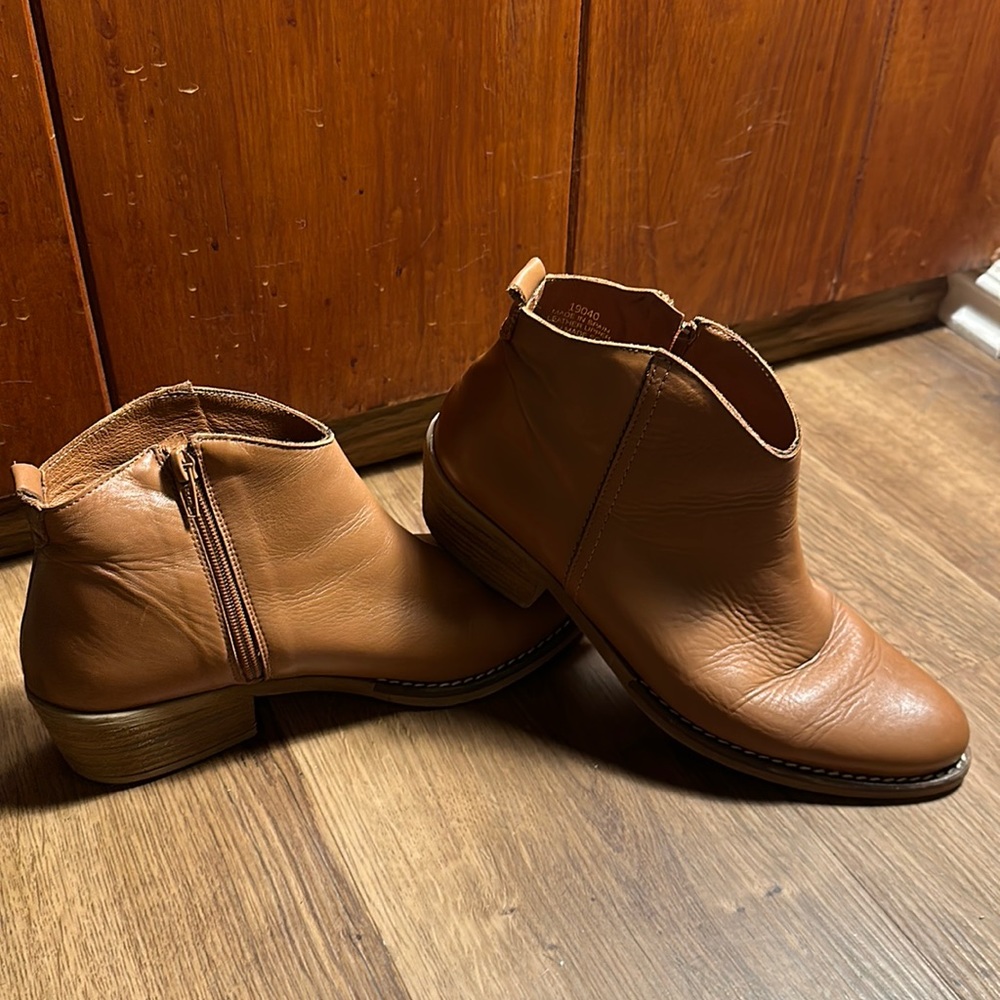 Super soft leather Ankle Boots